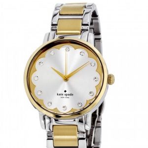 Kate spade 2 tone gramercy watch.